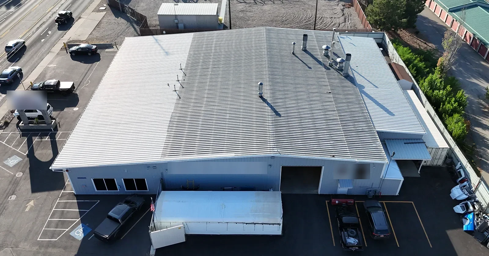 Commercial Fire Damage Roof Repair in Coral Springs, FL
