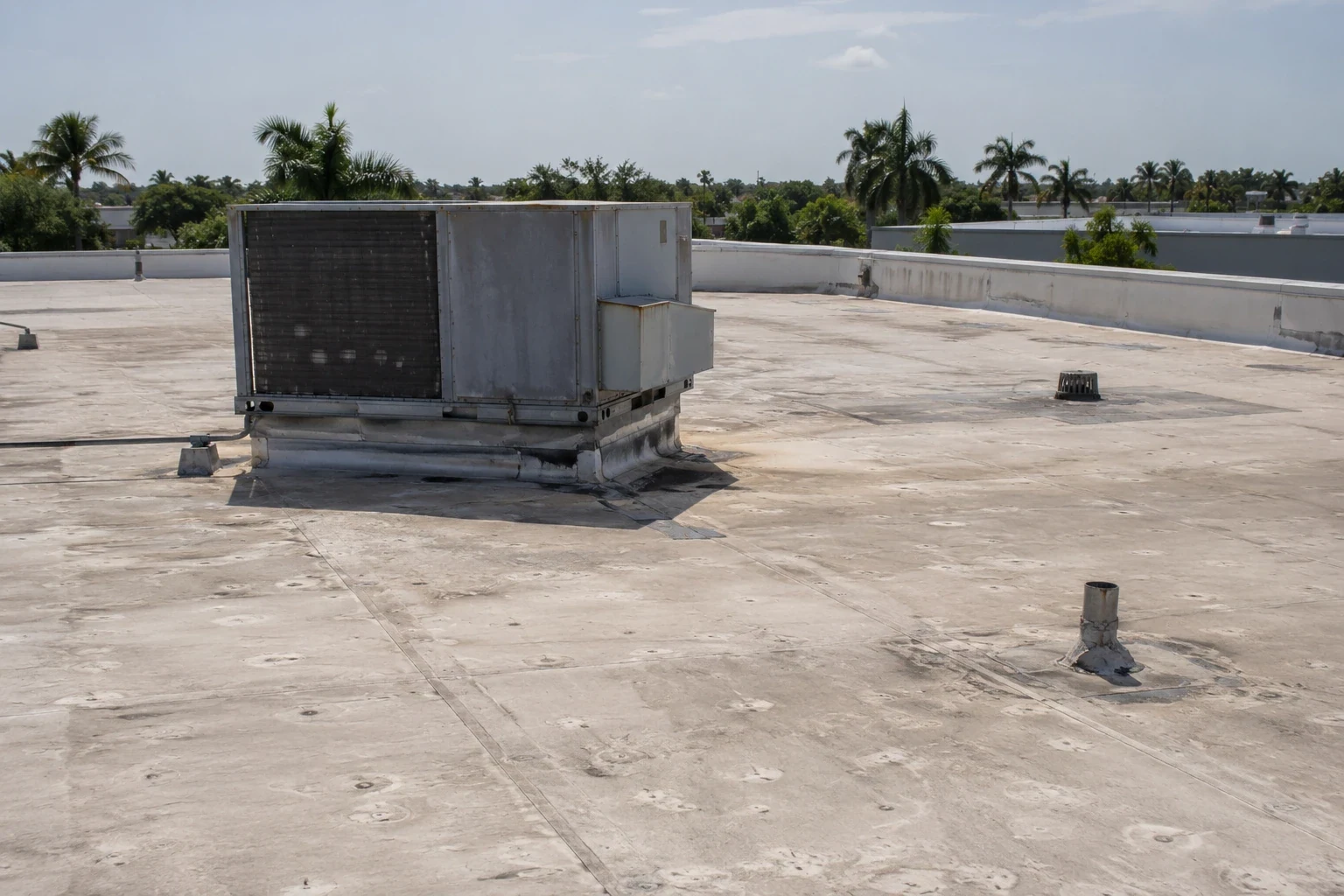 Commercial Hail Damage Roof Repair in Coral Springs, FL