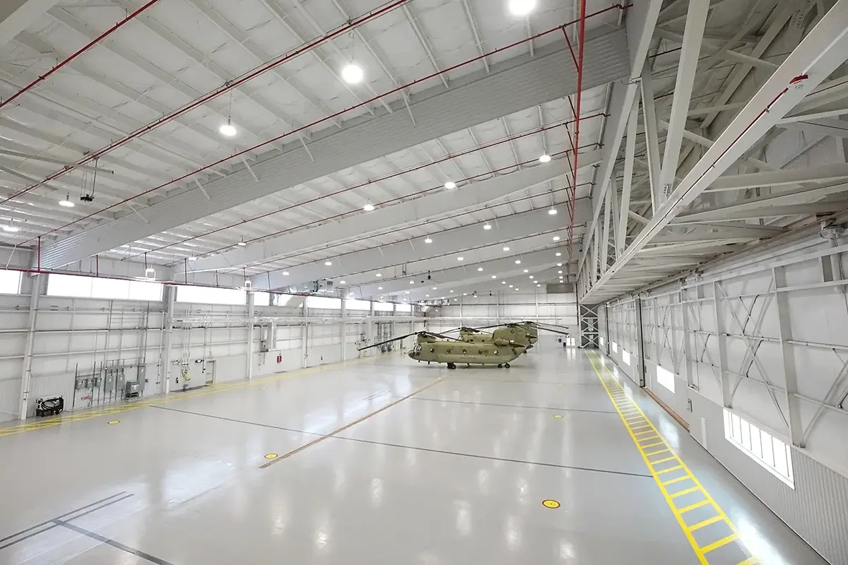 Military Hangar and Maintenance Facility Roofing in Coral Springs, FL