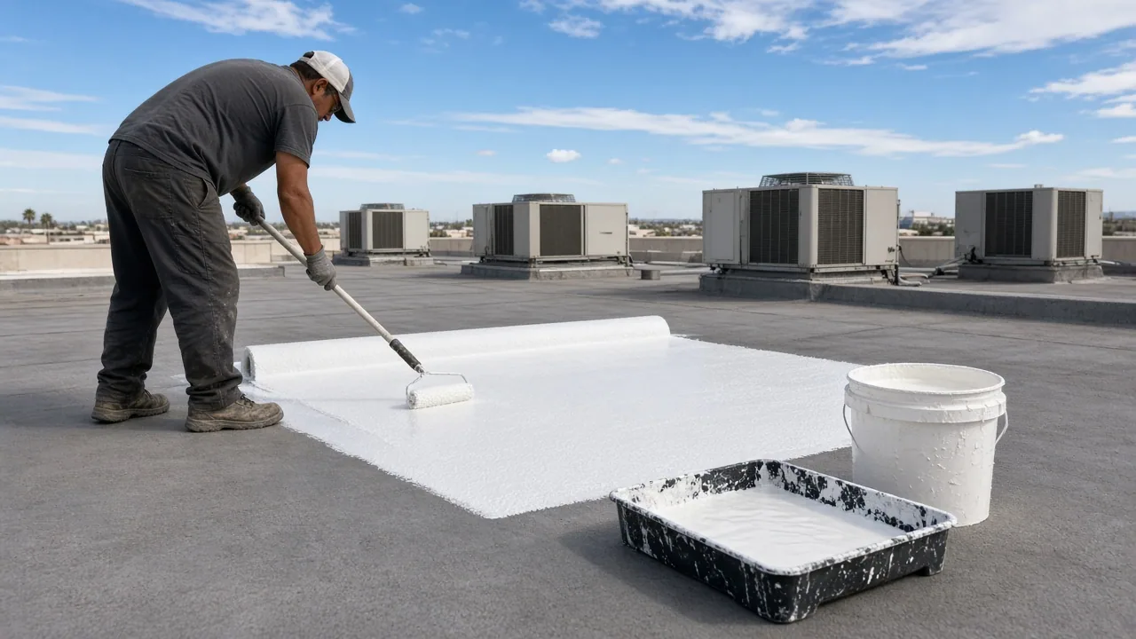 Commercial Acrylic Roof Coatings in Coral Springs, FL