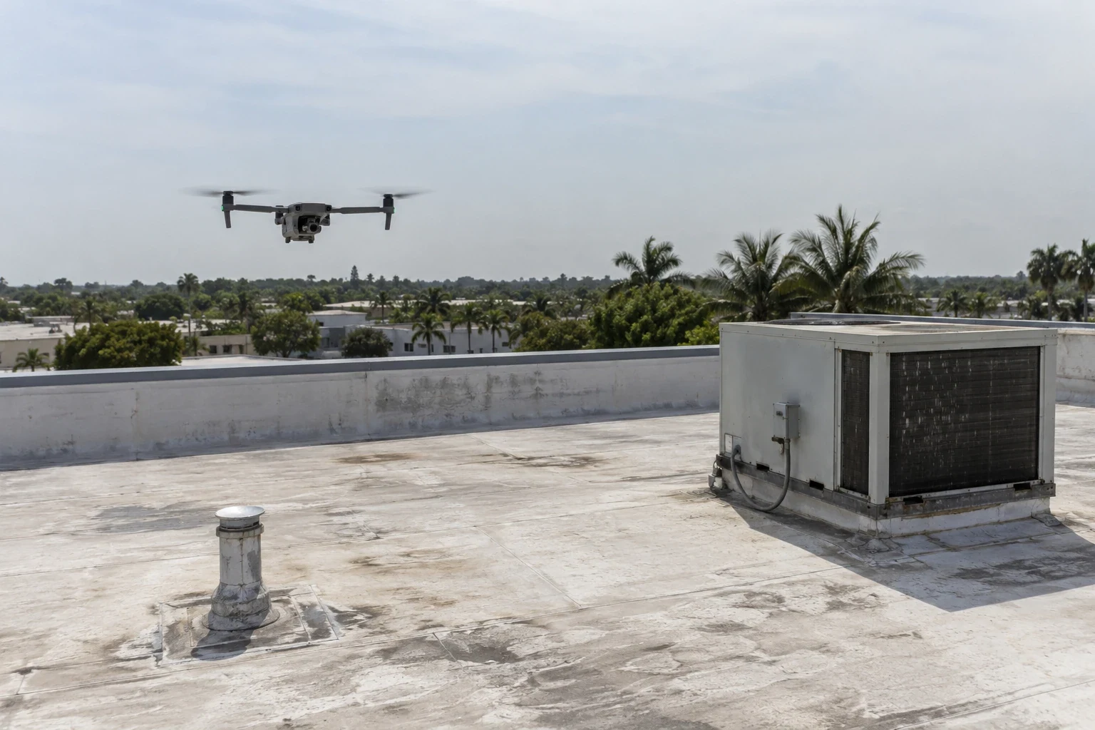 Drone Roof Inspection in Coral Springs, FL