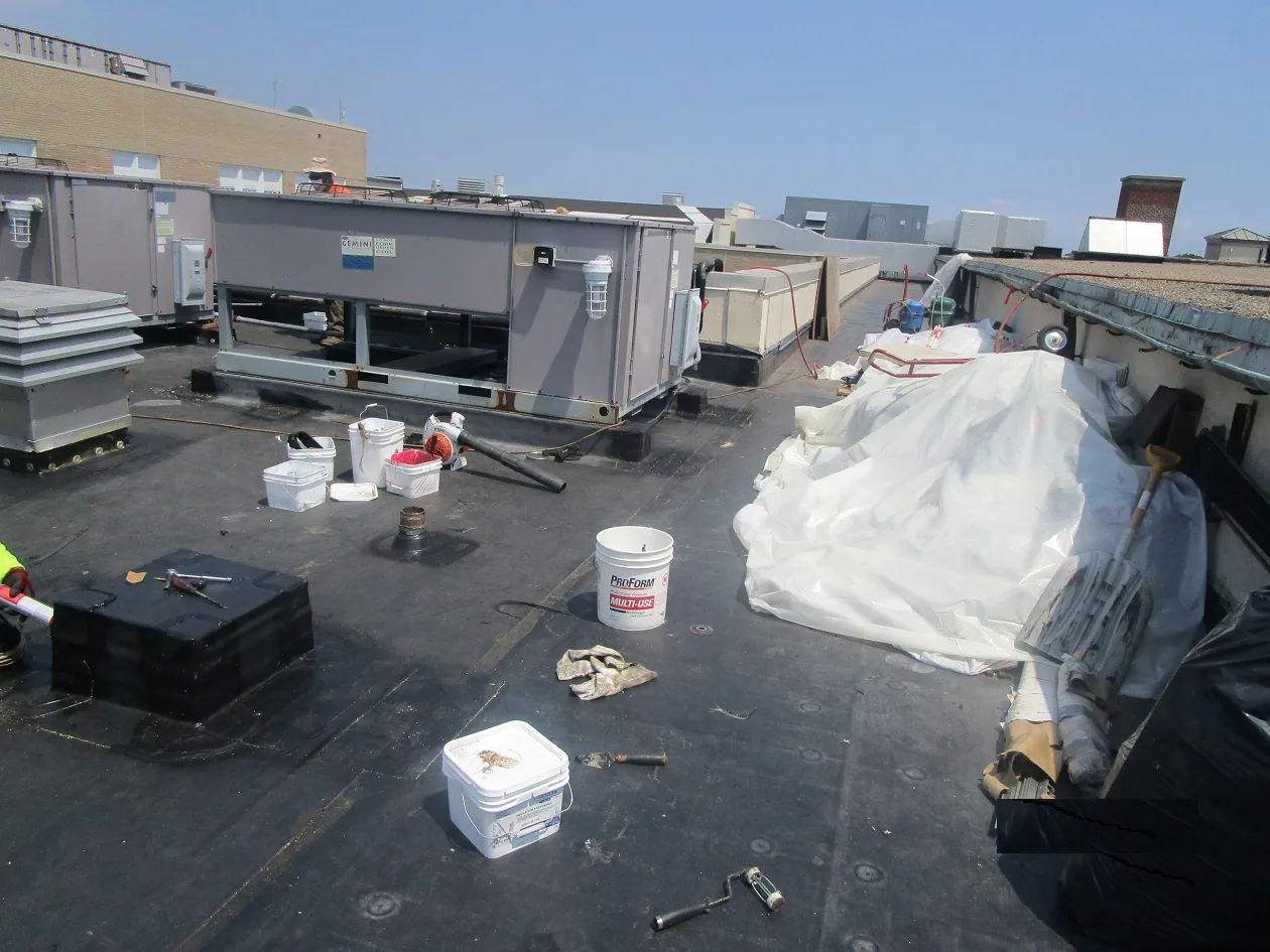 Occupied-Building Commercial Reroofing in Coral Springs, FL