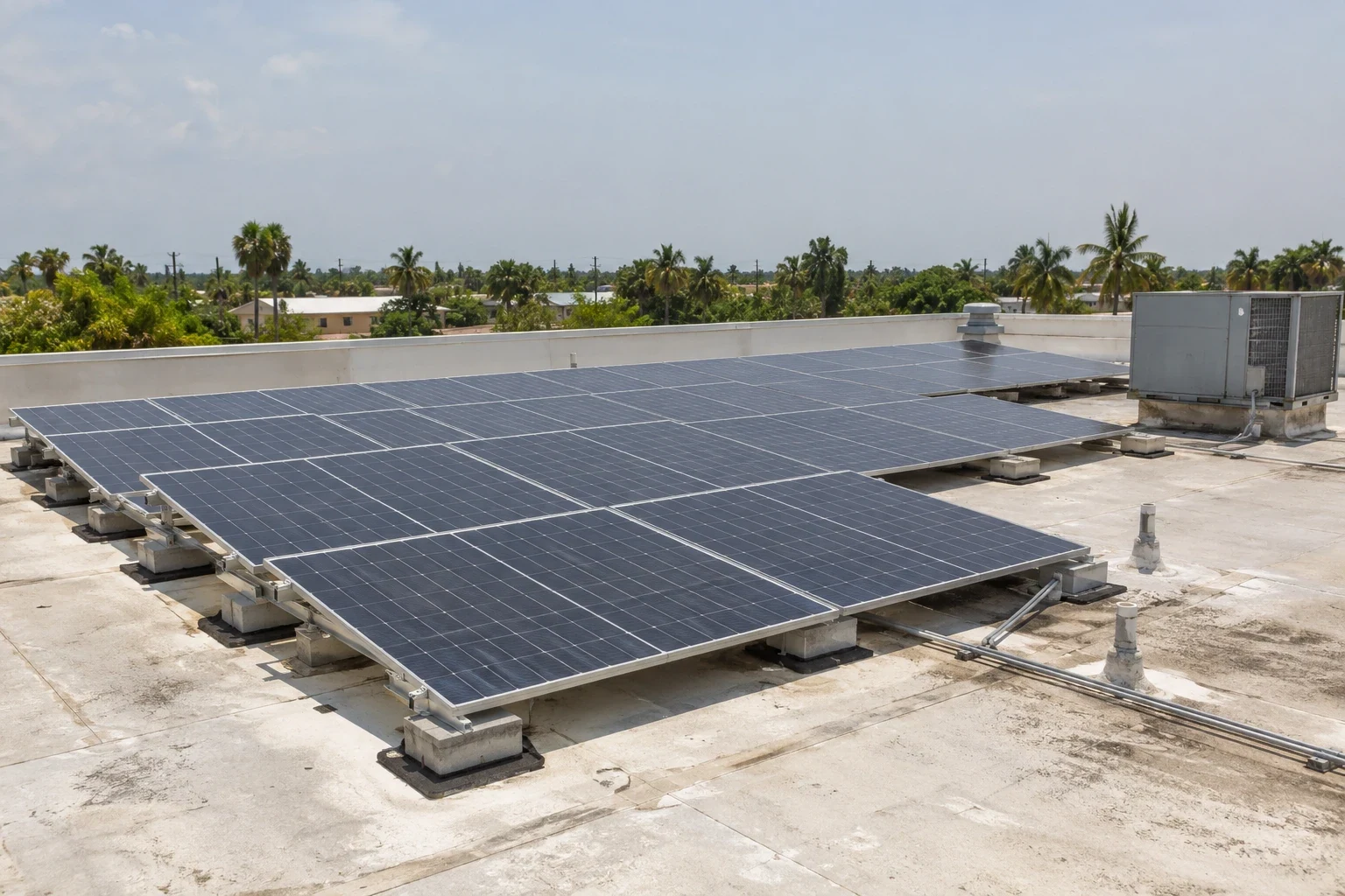 Solar-Ready Commercial Roofing in Coral Springs, FL